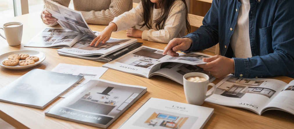 家づくりの第一歩は「資料請求」から始めてみませんか？